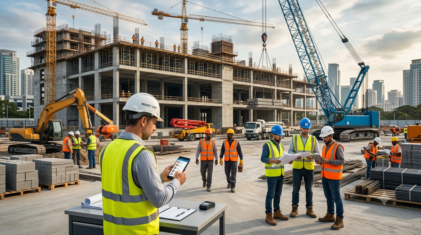Construction workforce tracking