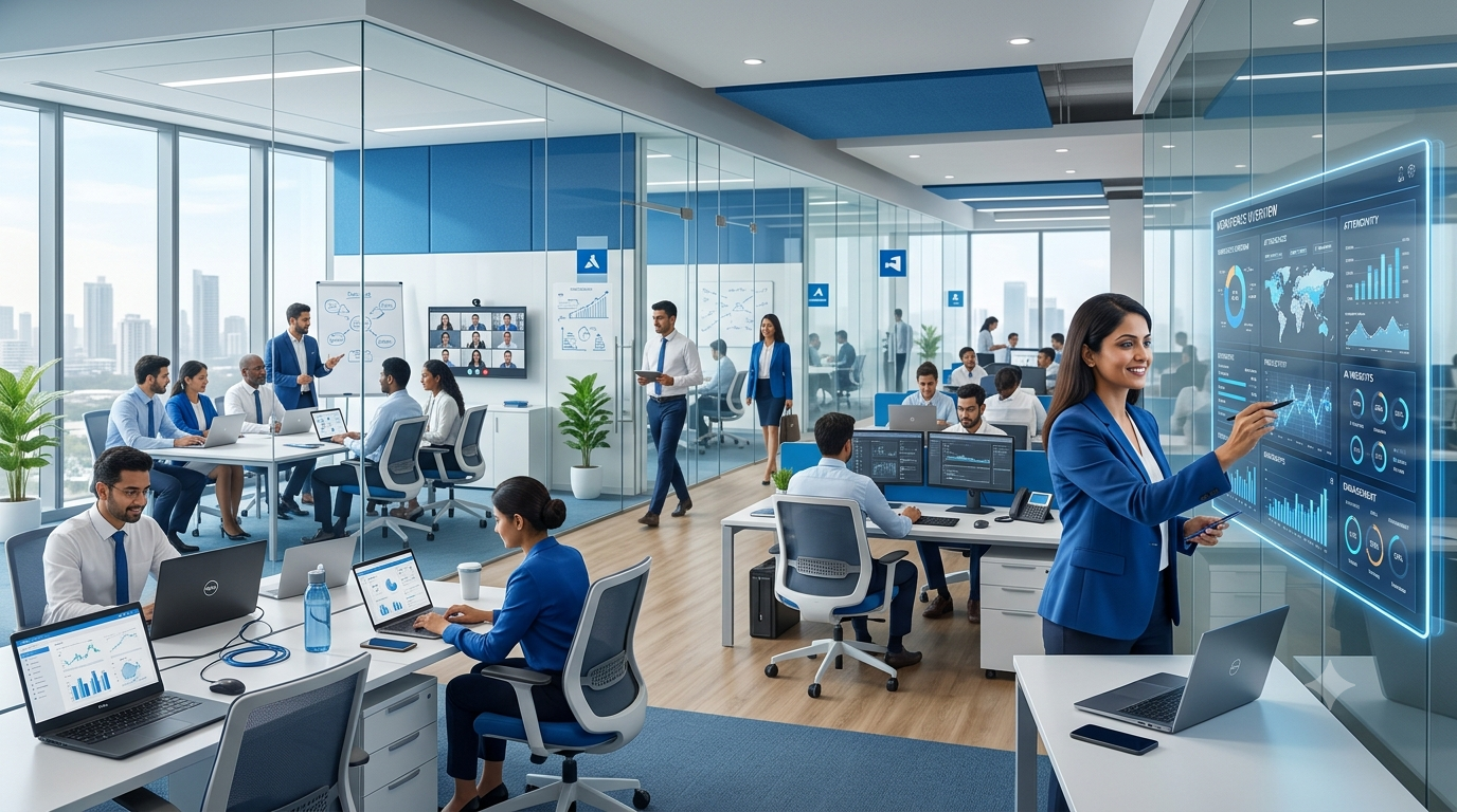 Corporate offices workforce analytics
