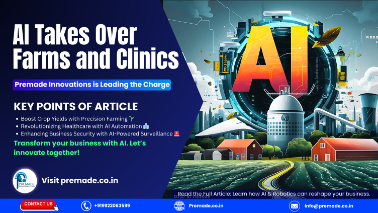 AI Takes Over Farms and Clinics: How Premade Innovations is Leading the Way in AgriTech and HealthTech with Custom AI Tools