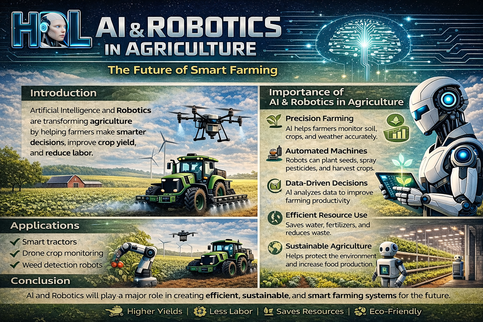 AI and Robotics in Agriculture: The Future of Smart Farming